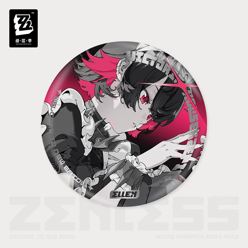 Zenless Zone Zero Official Shadow Art Series Reflective Badge – Victoria Housekeeping Co - image 9