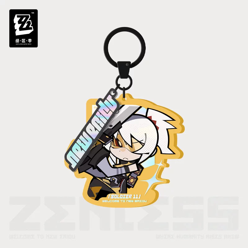 Zenless Zone Zero Official Lidu Series Chibi Acrylic Charm – Obol Squad - image 7