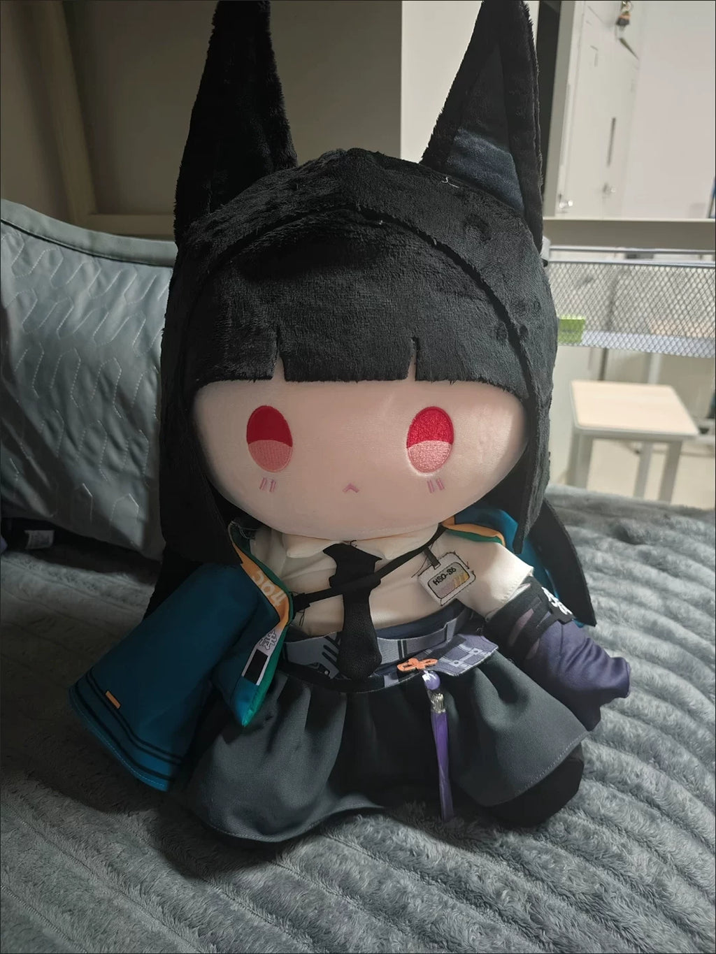 Zenless Zone Zero Hoshimi Miyabi Fan Art 40 cm Sitting Cotton Doll & Outfit Set – H.S.O.S.6 - image 6