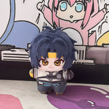 Printed Sea Star Plush Keychain