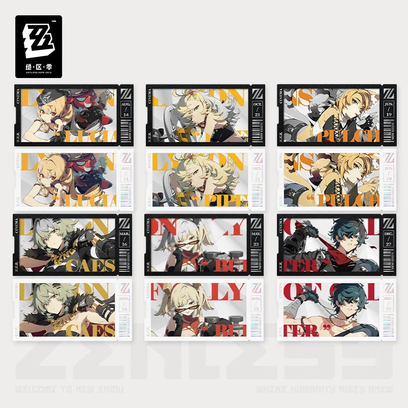 Zenless Zone Zero Official Shadow Art Series Collector Photo Card Set – Sons of Calydon - image 1