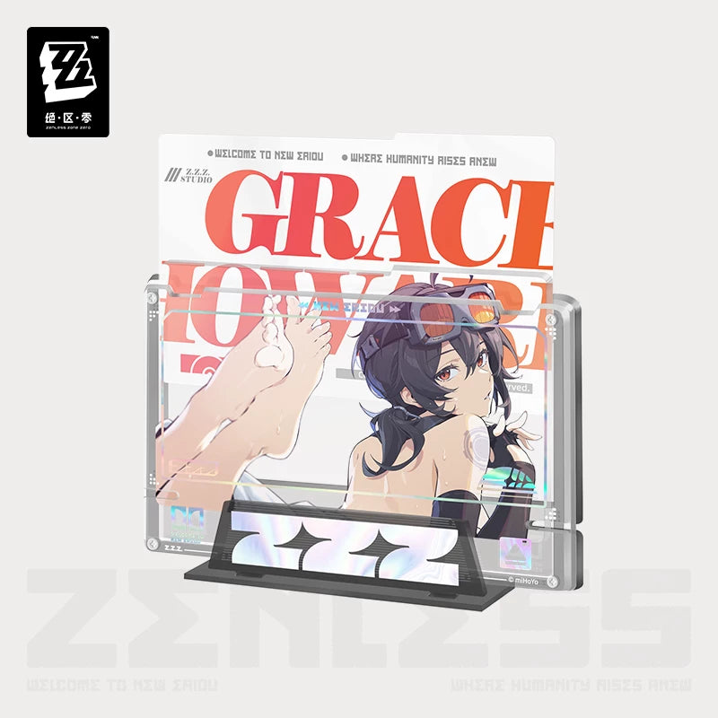 Zenless Zone Zero Official Shadow Art Series Acrylic Display Insert Set – Belobog Heavy Industries - image 3