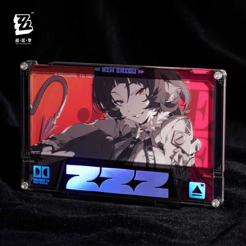 Zenless Zone Zero Official Shadow Art Series Acrylic Display Insert Set – Soldier 0 - Anby & Jane Doe - image 1