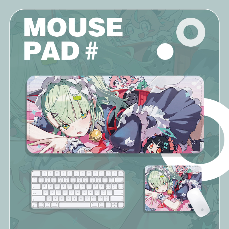 Zenless Zone Zero Angels of Delusion Fan Art Mouse Pad – Bedside Beauty Edition - image 2