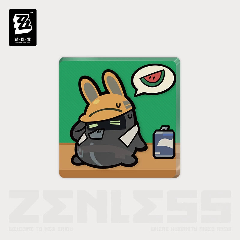 Zenless Zone Zero Official En-Ni Manbu Series Acrylic Fridge Magnet – Random Play - image 13