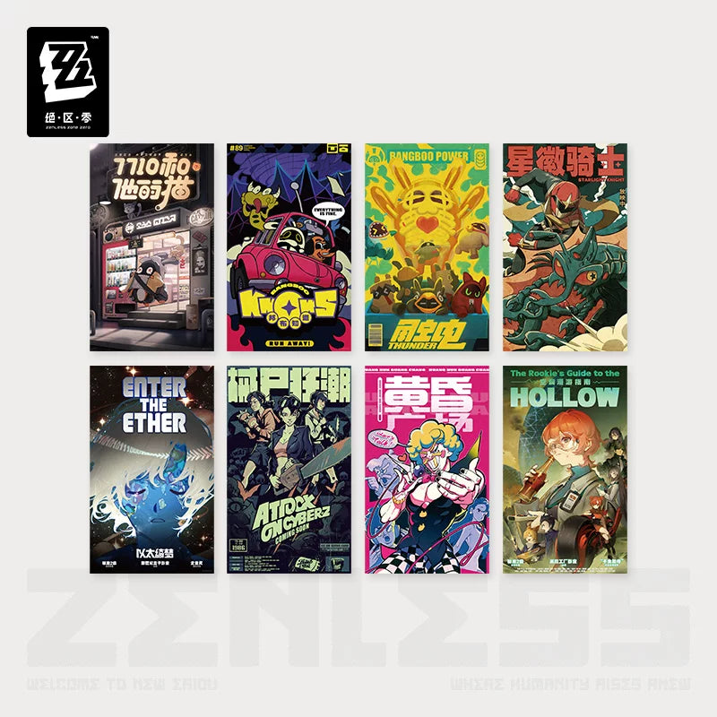 Zenless Zone Zero Official Random Play VHS Poster Collection Vol. 1 - image 1