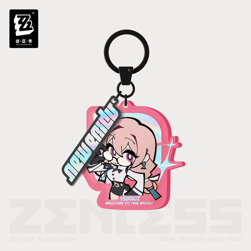 Zenless Zone Zero Official Lidu Series Chibi Acrylic Charm – H.S.O.S.6 - image 9