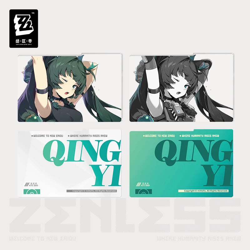 Zenless Zone Zero Official Shadow Art Series Acrylic Display Insert Set – CISR Team - image 8