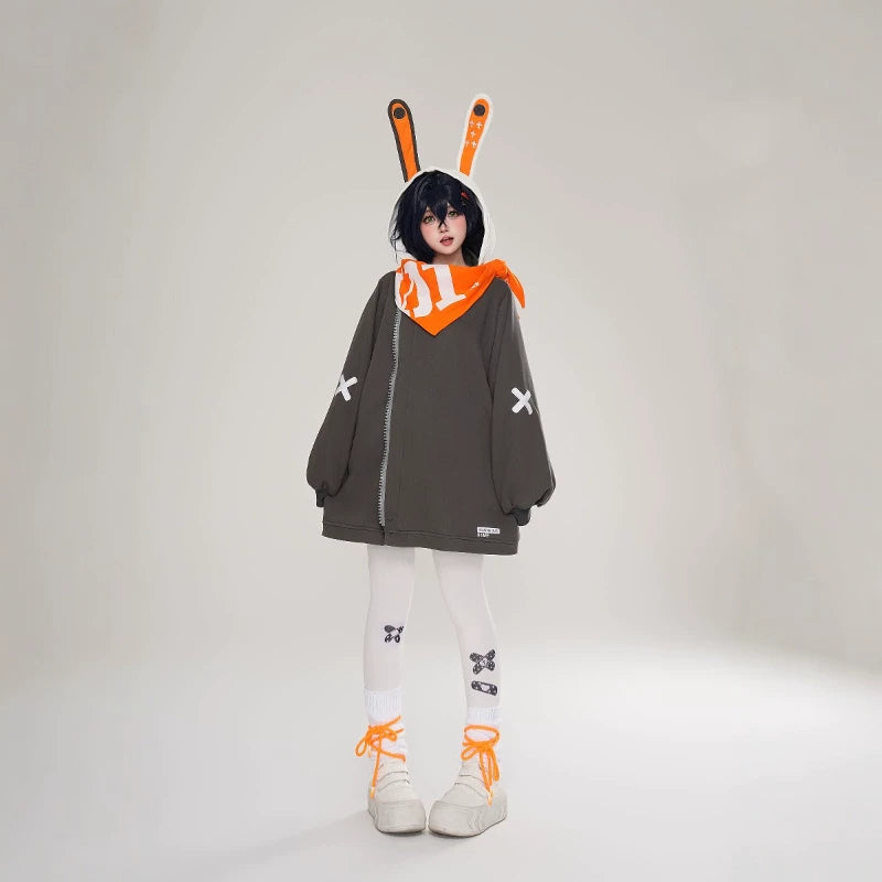 Zenless Zone Zero Eous Fan Art Cosplay Hoodie – Bangboo - image 1