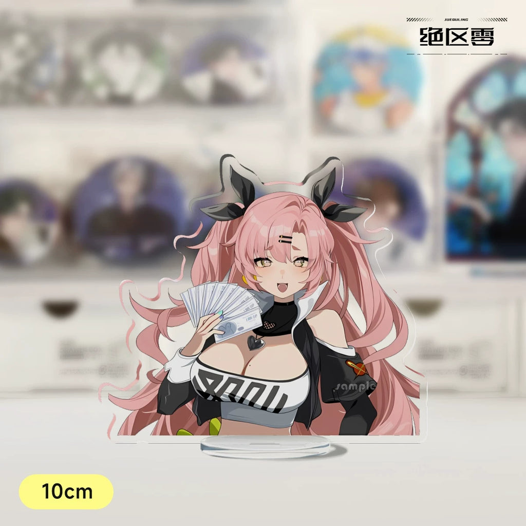 Zenless Zone Zero Fan Art Double-Sided Acrylic Standee Collection – Nicole, Ellen, Lycaon, Corin, Belle & Wise - image 1