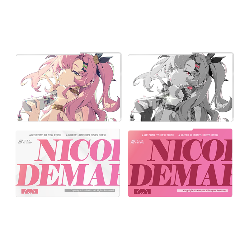 Zenless Zone Zero Official Shadow Art Series Acrylic Display Insert Set – Cunning Hares - image 7