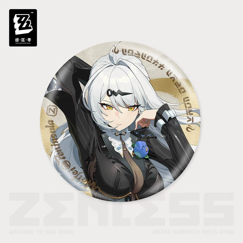 Zenless Zone Zero Official New Eridu Fashion Series Vol. 2 Tin Badge – Random Play - image 5