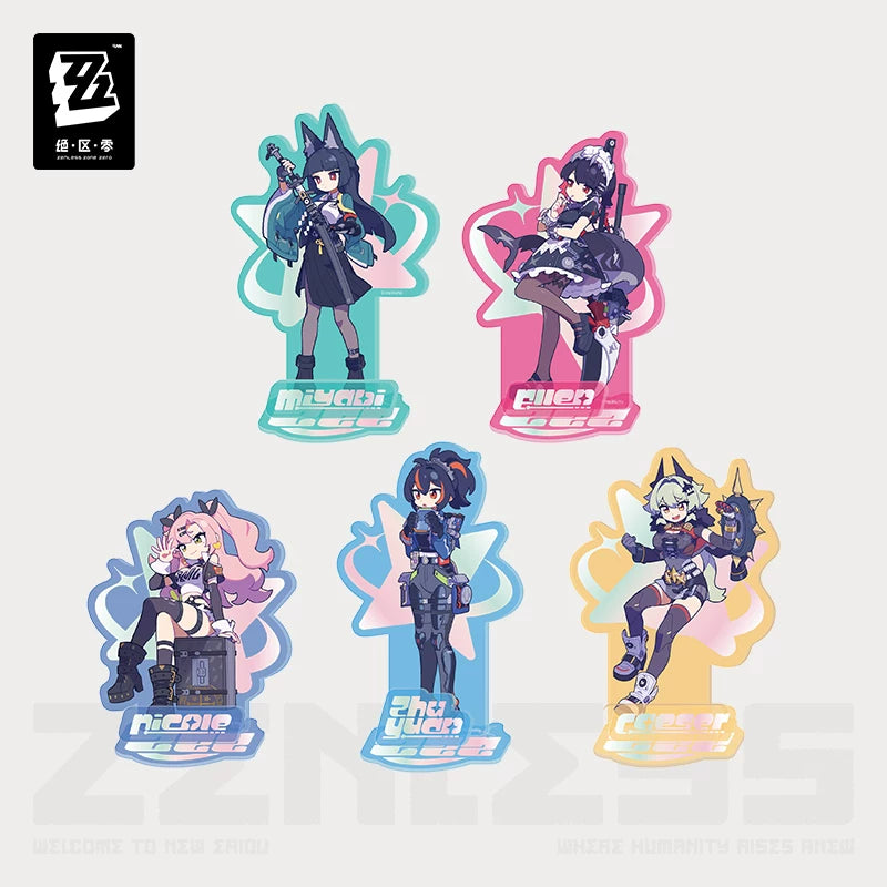 Zenless Zone Zero Official Sweet Dreams as Promised Series Chibi Acrylic Standee – Random Play - image 1