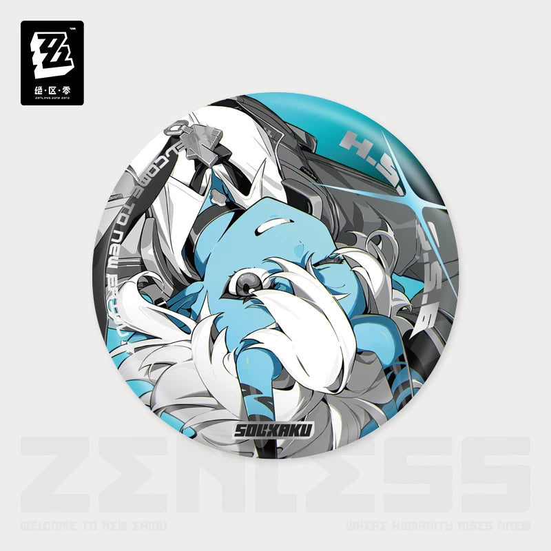 Zenless Zone Zero Official Shadow Art Series Reflective Badge – H.S.O.S.6 - image 10