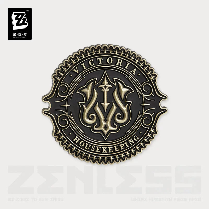 Zenless Zone Zero Official Faction Series Metal Badge Set Vol. 1 - image 4