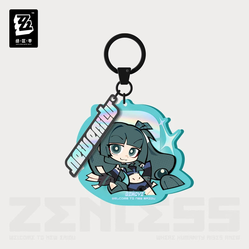 Zenless Zone Zero Official Lidu Series Chibi Acrylic Charm – CISR Team - image 3