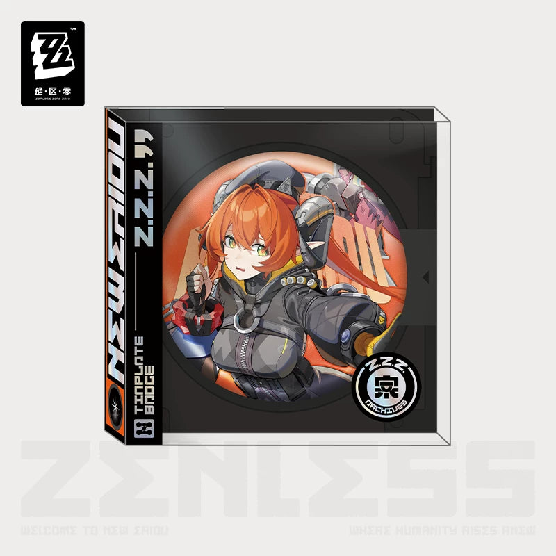 Zenless Zone Zero Official Portrait Series Tin Badge – Obol Squad - image 3