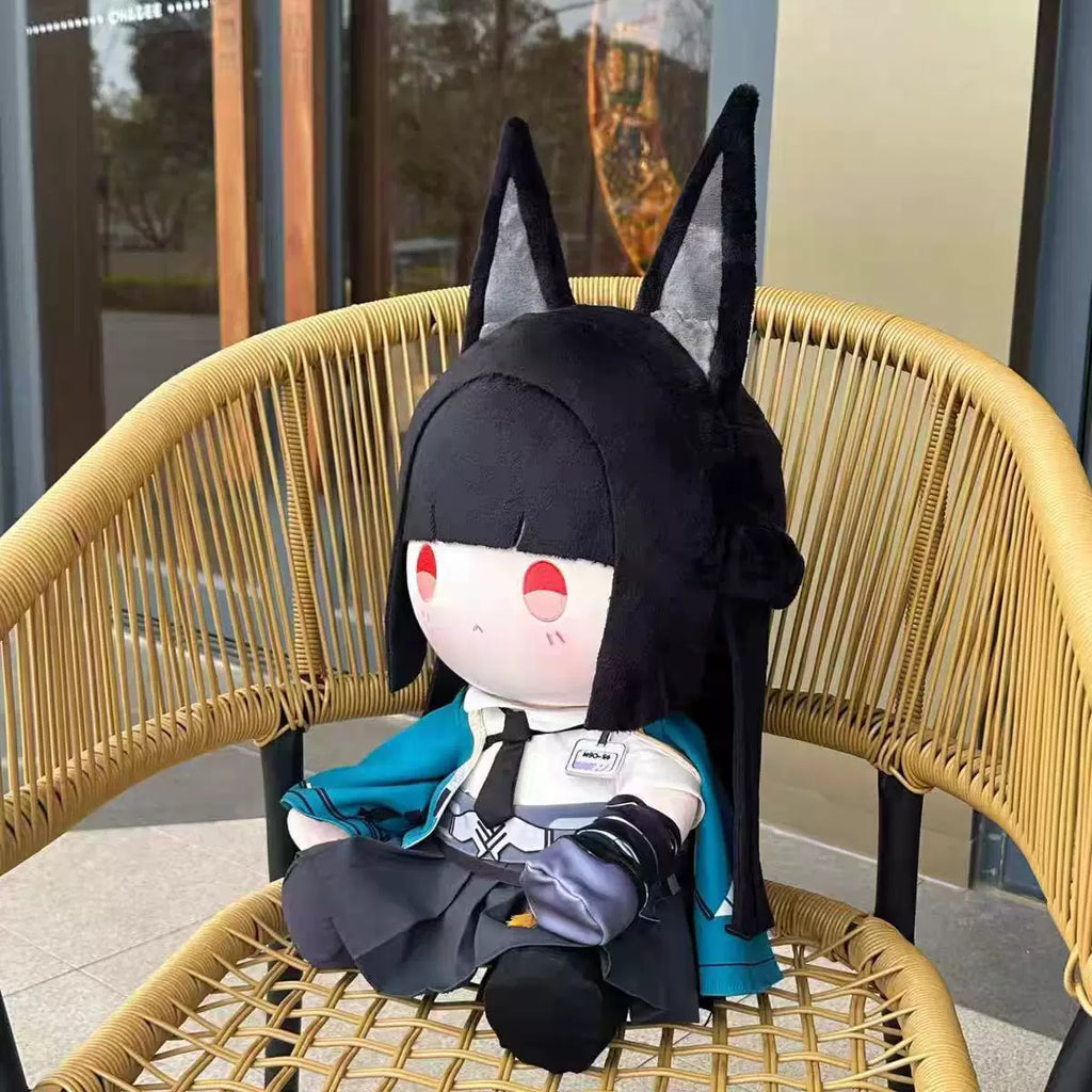Zenless Zone Zero Hoshimi Miyabi Fan Art 40 cm Sitting Cotton Doll & Outfit Set – H.S.O.S.6 - image 3