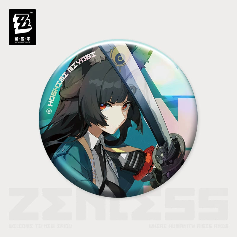 Zenless Zone Zero Official Inter-Knot Picks Series Tin Badge Blind Box Vol. 1 - image 3