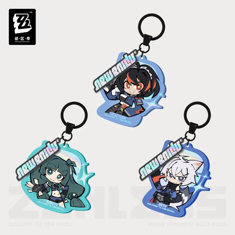 Zenless Zone Zero Official Lidu Series Chibi Acrylic Charm – CISR Team - image 1