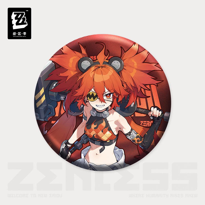 Zenless Zone Zero Official Portrait Series Tin Badge – Belobog Heavy Industries - image 6