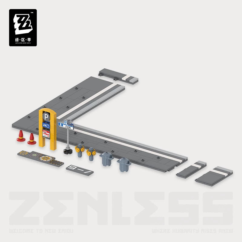 Zenless Zone Zero Official Sixth Street Scene Building Block Set Vol. 1 – Bangboo - product image 10