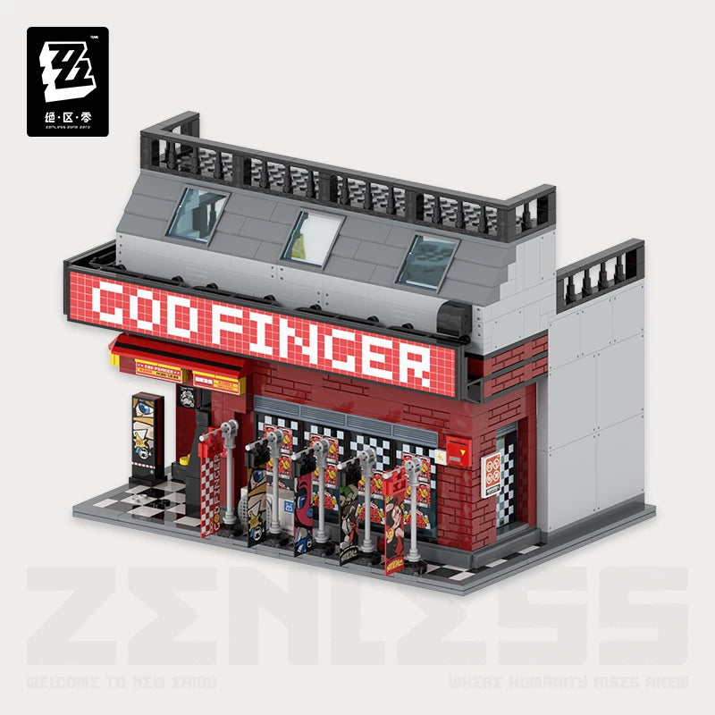 Zenless Zone Zero Official Sixth Street Scene Building Block Set Vol. 1 – Bangboo - product image 9