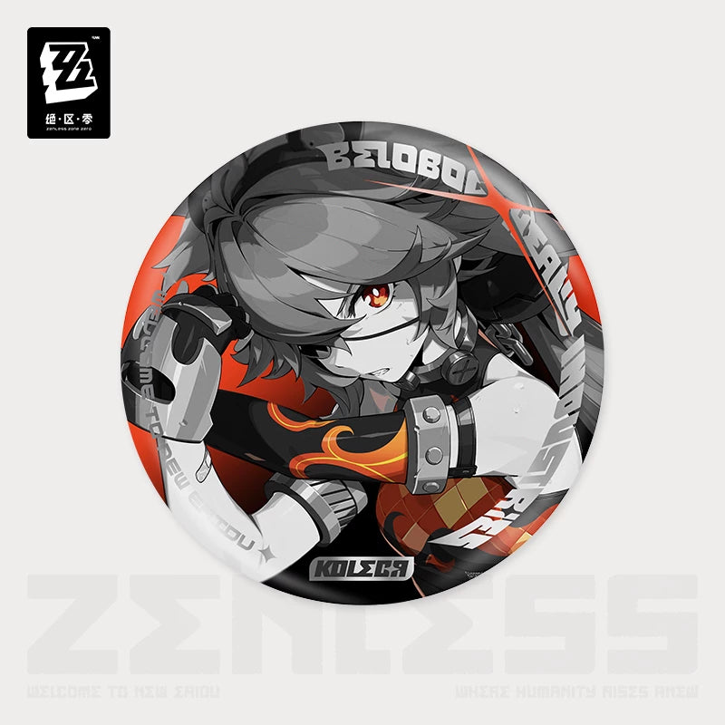 Zenless Zone Zero Official Shadow Art Series Reflective Badge – Belobog Heavy Industries - image 6