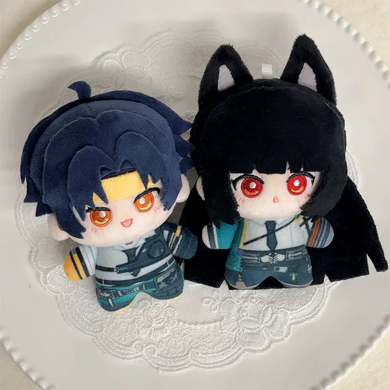 Zenless Zone Zero Fan Art Cotton Doll Keychain – Hoshimi Miyabi & Asaba Harumasa - image 2