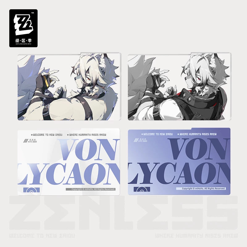 Zenless Zone Zero Official Shadow Art Series Acrylic Display Insert Set – Victoria Housekeeping Co - image 7