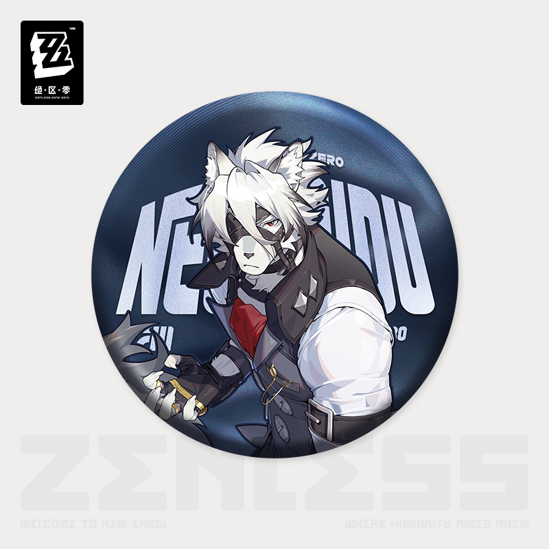 Zenless Zone Zero Official Portrait Series Tin Badge – Victoria Housekeeping Co - image 7