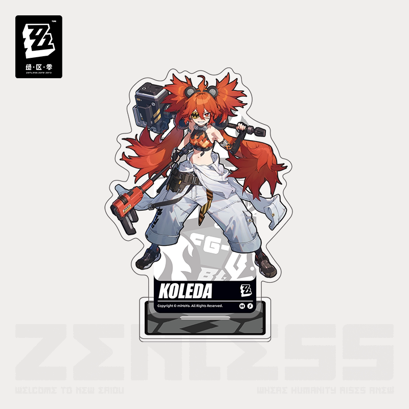 Zenless Zone Zero Official Portrait Series Acrylic Standee – Belobog Heavy Industries - image 6