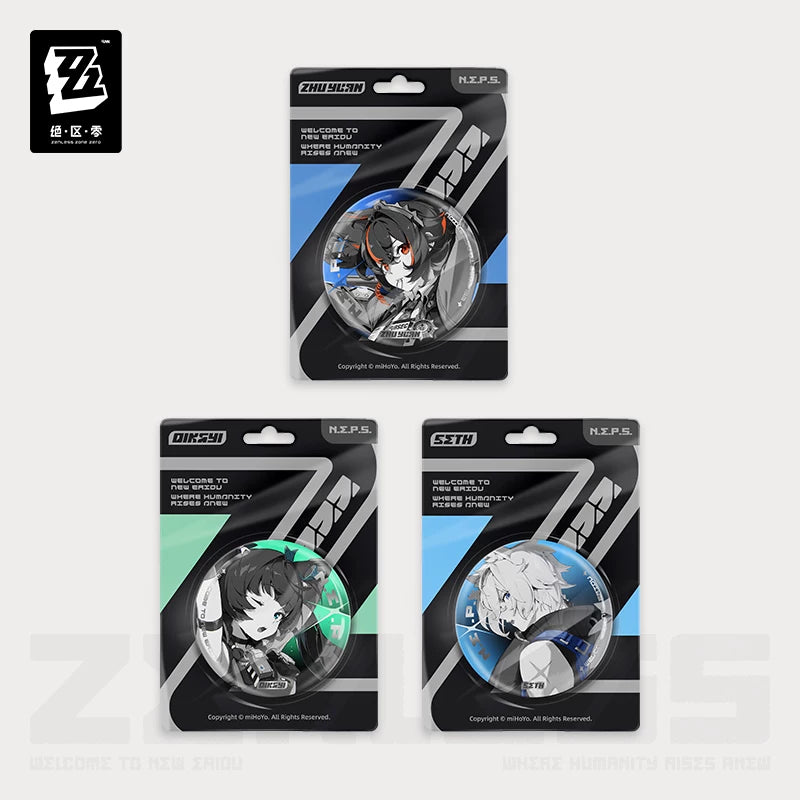 Zenless Zone Zero Official Shadow Art Series Reflective Badge – CISR Team - image 1