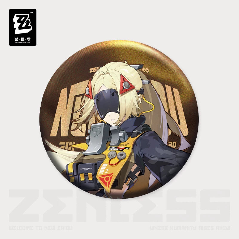 Zenless Zone Zero Official Portrait Series Tin Badge – Obol Squad - image 8