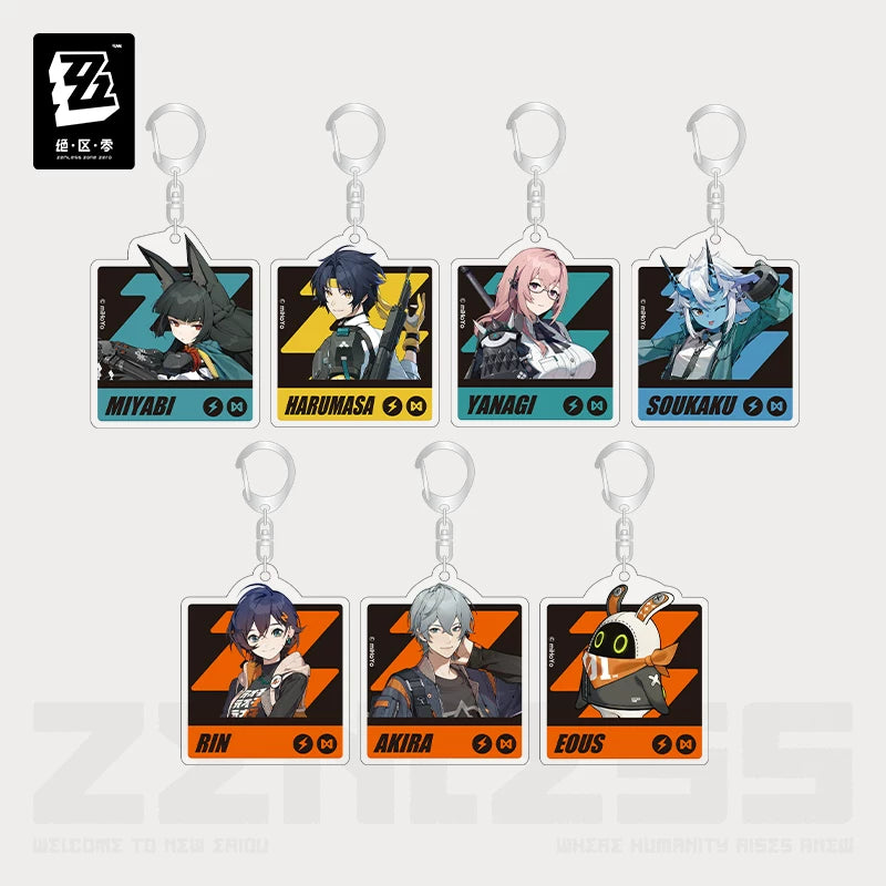 Zenless Zone Zero Official H.S.O.S.6 Daily Series Acrylic Charm Collection - image 1