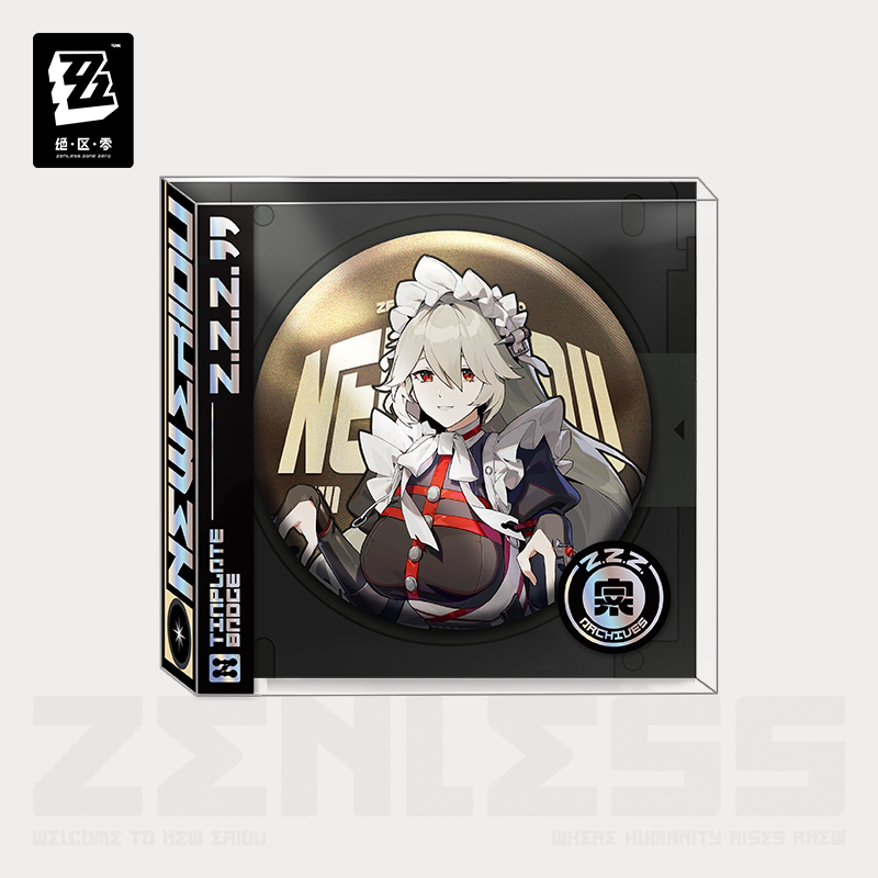 Zenless Zone Zero Official Portrait Series Tin Badge – Victoria Housekeeping Co - image 4