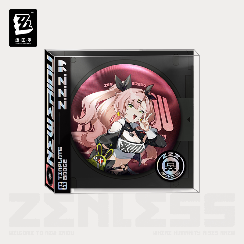 Zenless Zone Zero Official Portrait Series Tin Badge – Cunning Hares - image 3