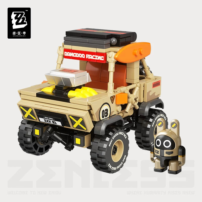 Zenless Zone Zero Official Speed Legend Bangboo Building Block Car – Bangboo - product image 3