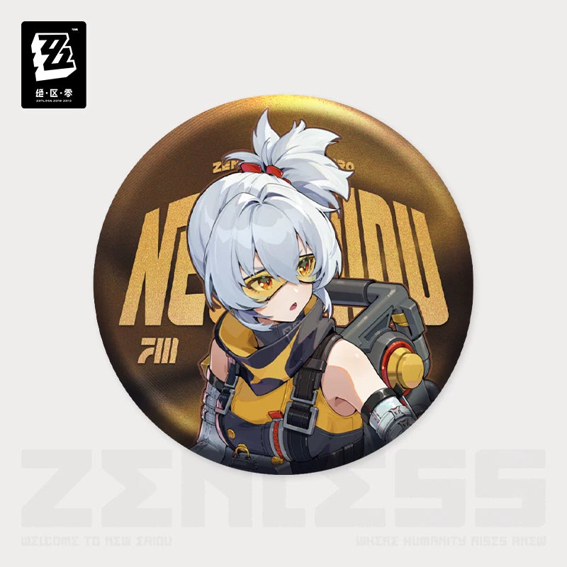 Zenless Zone Zero Official Portrait Series Tin Badge – Obol Squad - image 7