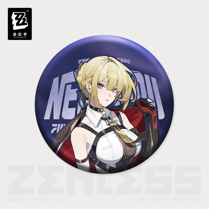 Zenless Zone Zero Official Portrait Series Tin Badge – Stars of Lyra - image 8