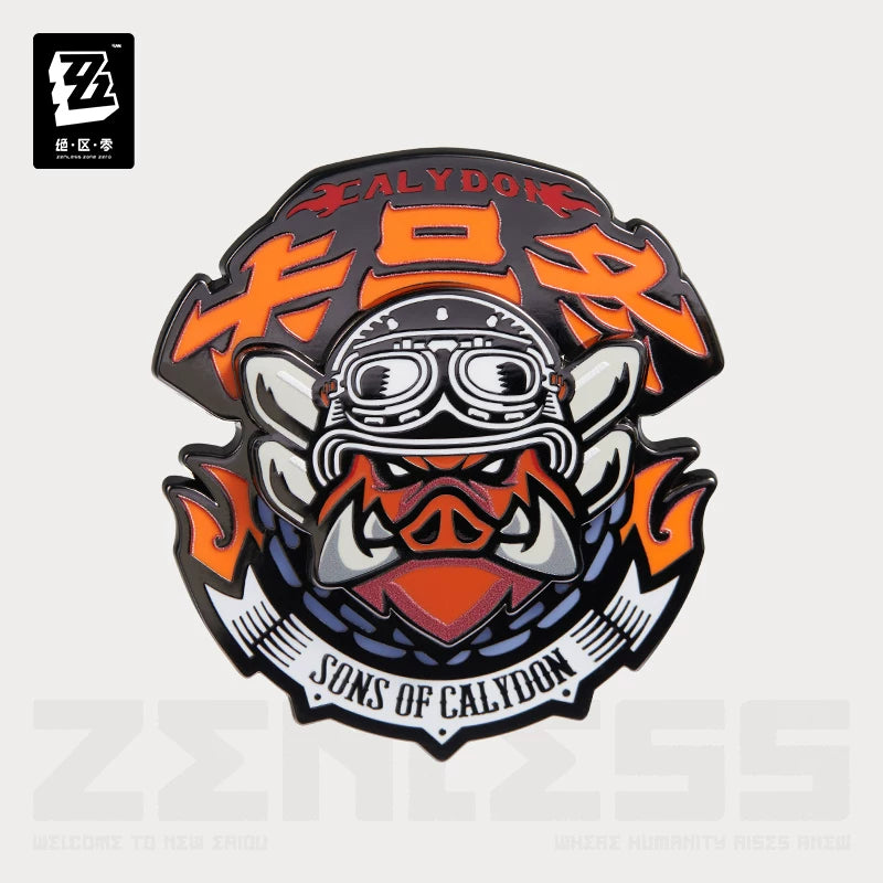 Zenless Zone Zero Official Faction Series Metal Badge Set Vol. 2 - image 3