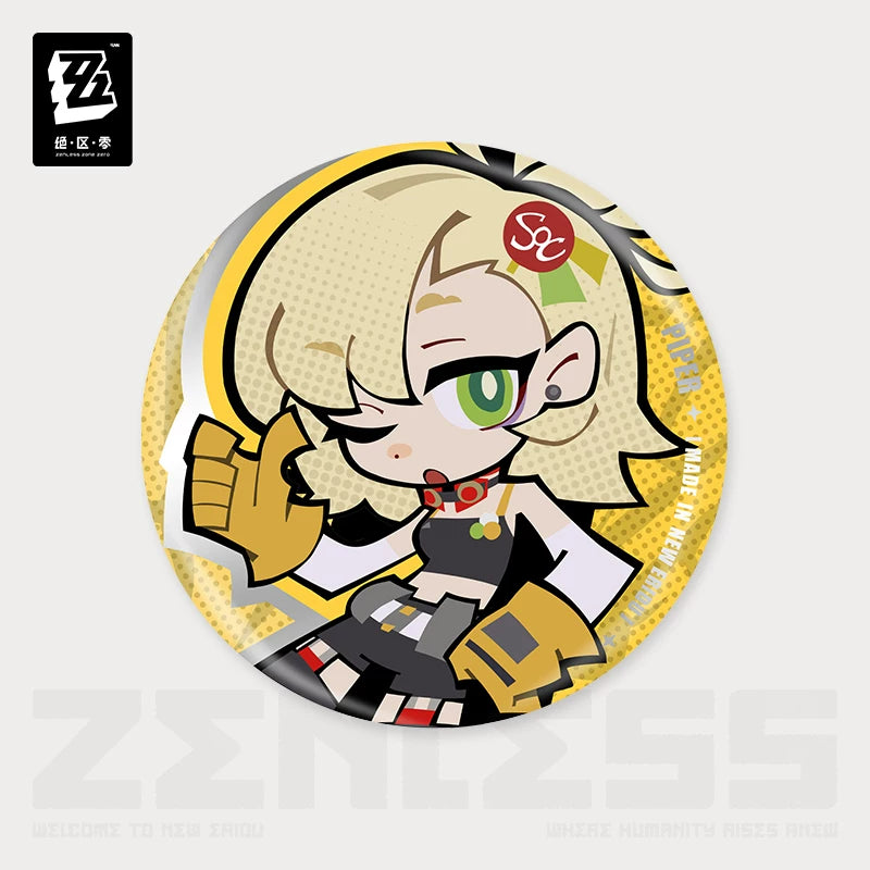 Zenless Zone Zero Official Lidu Series Chibi Tin Badge – Sons of Calydon - image 9