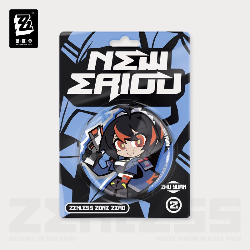 Zenless Zone Zero Official Lidu Series Chibi Tin Badge – CISR Team - image 2