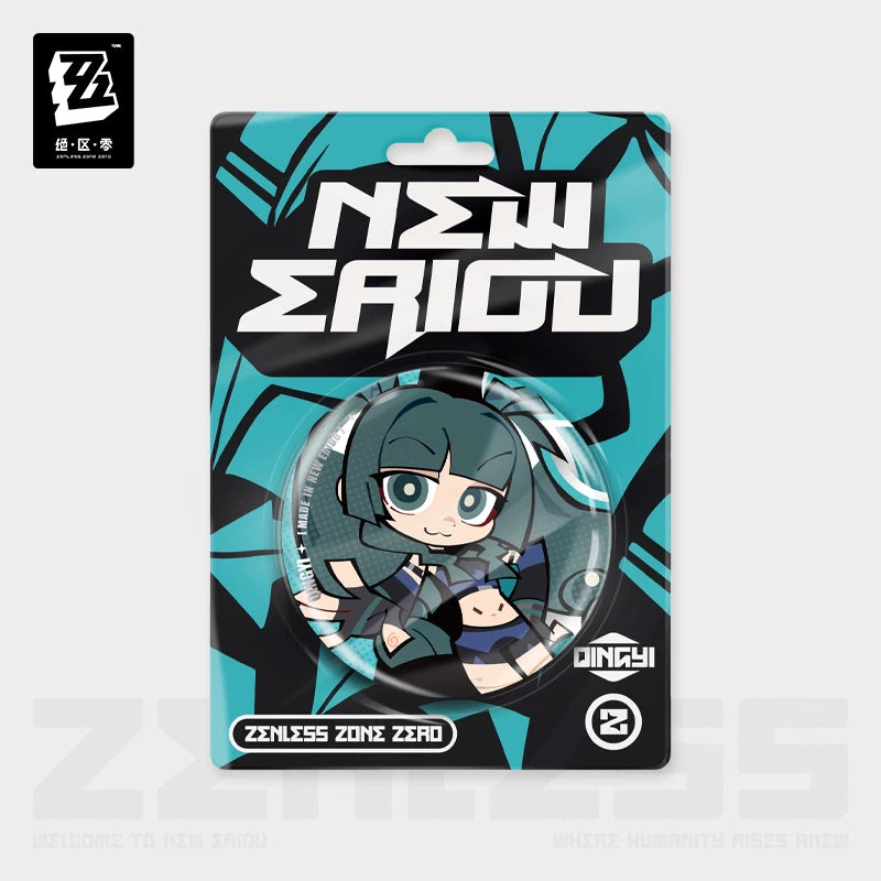 Zenless Zone Zero Official Lidu Series Chibi Tin Badge – CISR Team - image 3