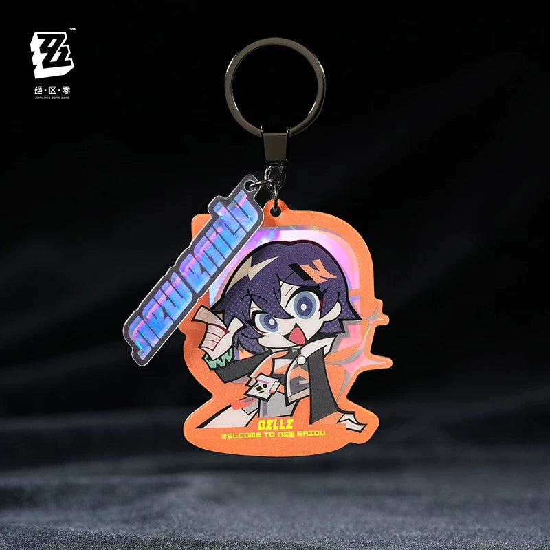 Zenless Zone Zero Official New Eridu Series Chibi Acrylic Charm – Random Play - image 2