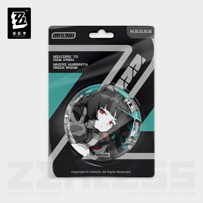 Zenless Zone Zero Official Shadow Art Series Reflective Badge – H.S.O.S.6 - image 2