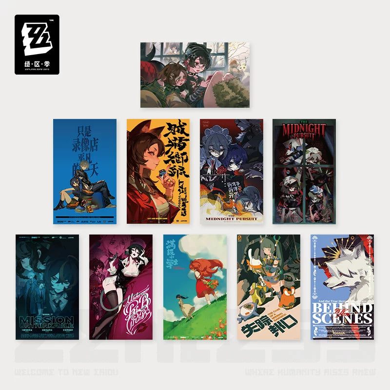 Zenless Zone Zero Official Random Play VHS Poster Collection Vol. 3 - image 1