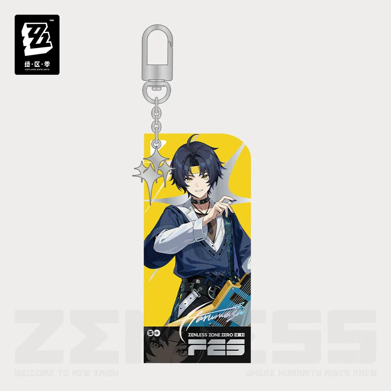 Zenless Zone Zero Official Amusement Series Acrylic Charm Collection – Anby Demara, Ellen Joe, Hoshimi Miyabi, Asaba Harumasa & Astra Yao - image 5