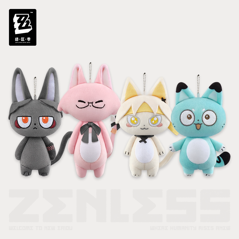 Zenless Zone Zero Official Cat Time Series Section 6 Plush Keychain – CISR Team - product image 10