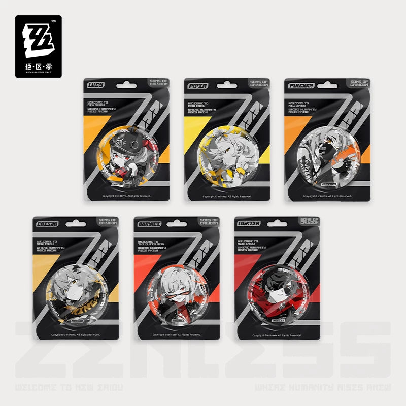 Zenless Zone Zero Official Shadow Art Series Reflective Badge – Sons of Calydon - image 1